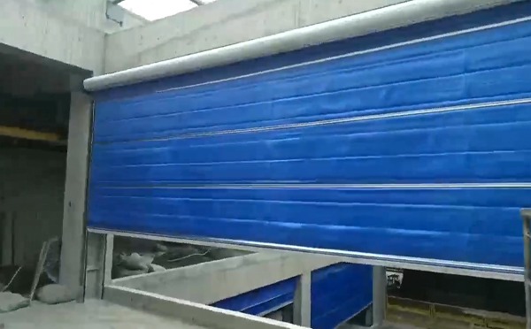 大型物流园区完成靖边防火门整体安装工程