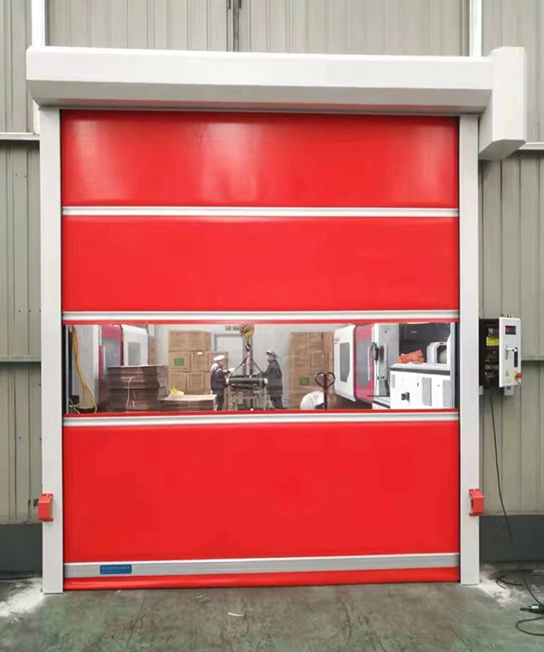 靖边快速靖边卷帘门提升电子制造厂房分区管理效率